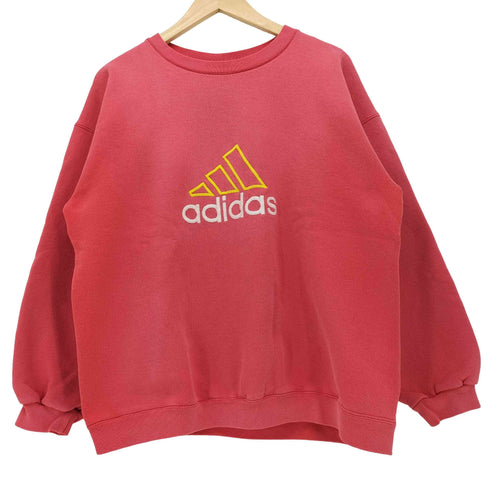 アディダス adidas 90S 裏起毛 ロゴ刺繍スウェット メンズ