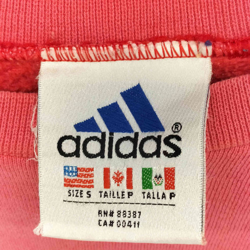 アディダス adidas 90S 裏起毛 ロゴ刺繍スウェット メンズ