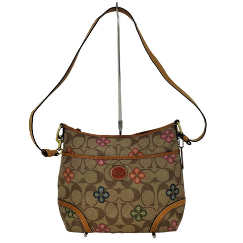 コーチ COACH フラワー シグネチャーショルダーバッグ レディース