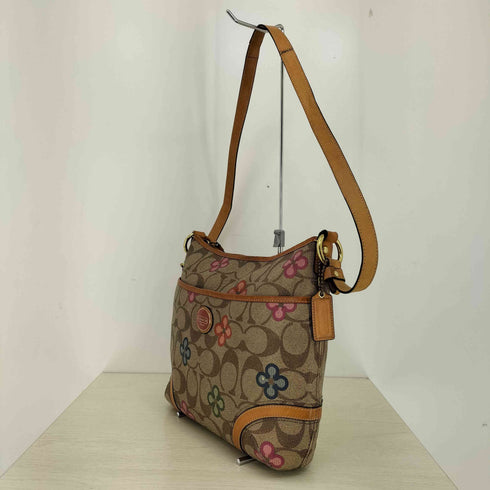 コーチ COACH フラワー シグネチャーショルダーバッグ レディース