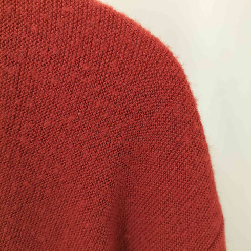 アイゾッドラコステ IZOD LACOSTE 70S 糸巻きタグ Vネック ロゴパッチ アクリルニット メンズ import:M
