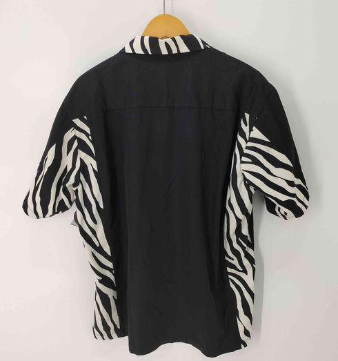 ショットブロス SCHOTT BROS. ZEBRA PRINT COMBI SHIRT メンズ L