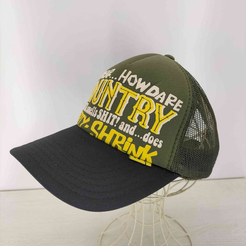 キャピタル KAPITAL KOUNTRY DIRTY SHRINK メッシュキャップ メンズ ONE SIZE
