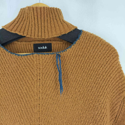 スドーク soduk 2neck line sweater レディース FREE
