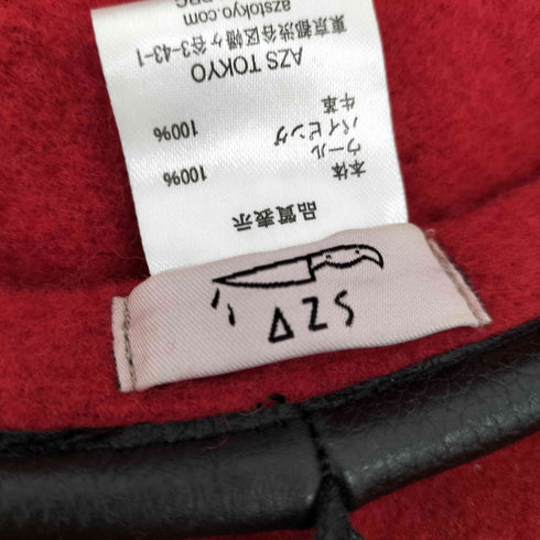 アザストーキョー AZS TOKYO 薔薇刺繍 ウールベレー帽 レディース