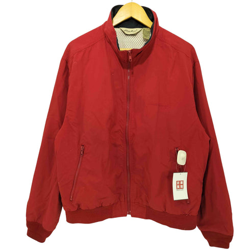 エディーバウアー Eddie Bauer 90S MADE INJAMAICA ジップアップ ナイロンジャケット メンズ import:M