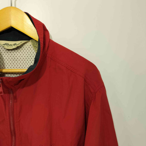 エディーバウアー Eddie Bauer 90S MADE INJAMAICA ジップアップ ナイロンジャケット メンズ import:M