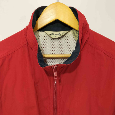 エディーバウアー Eddie Bauer 90S MADE INJAMAICA ジップアップ ナイロンジャケット メンズ import:M