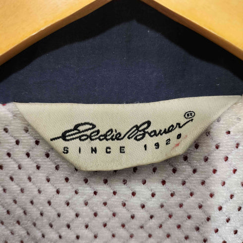 エディーバウアー Eddie Bauer 90S MADE INJAMAICA ジップアップ ナイロンジャケット メンズ import:M