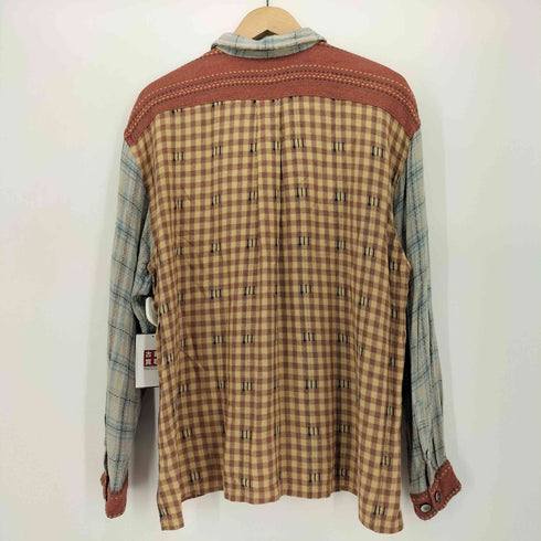 デザート dezert 90S ドッキング L/S シャツ メンズ