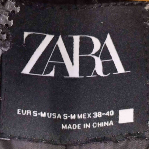 ザラマン ZARA MAN 総柄 ボアフーディ メンズ US S-M