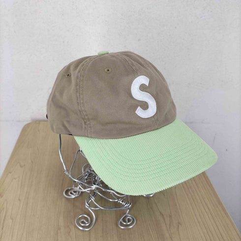 シュプリーム Supreme 2-TONE S LOGO 6-PANEL メンズ FREE