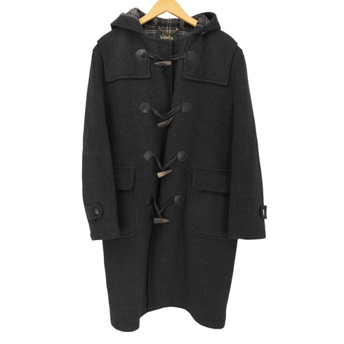 ニューヨーカー NEWYORKER 裏地チェック フーデッド ウールダッフルコート メンズ JPN:M