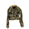レコパン LES COPAINS MADE IN ITALY TREND クロップド フェイクファージャケット レディース EUR:42