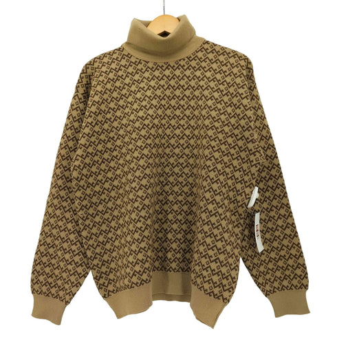 UOMO UNGARO PARIS 総柄 ハイネックニット メンズ