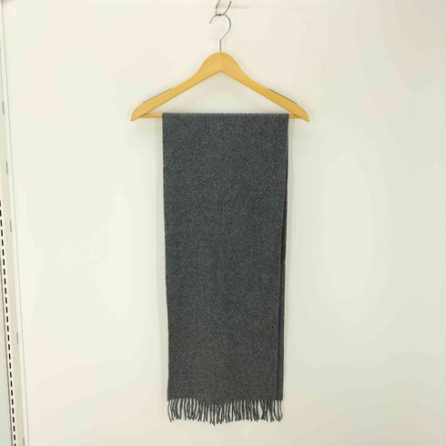 バーバリーロンドン BURBERRY LONDON カシミヤ100% 刺繍ロゴ マフラー メンズ