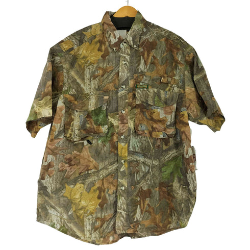 レミントン Remington リアルツリーカモ S/S フィッシングシャツ メンズ JPN:XL