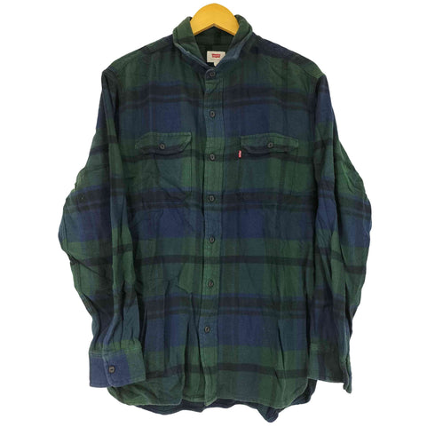 リーバイス Levis チェック フラップポケット ネルシャツ メンズ JPN:L
