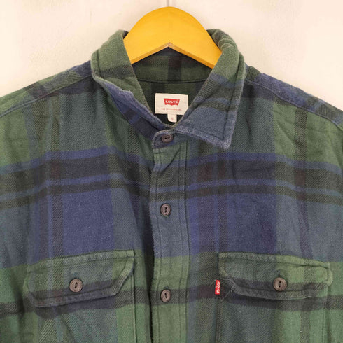 リーバイス Levis チェック フラップポケット ネルシャツ メンズ JPN:L