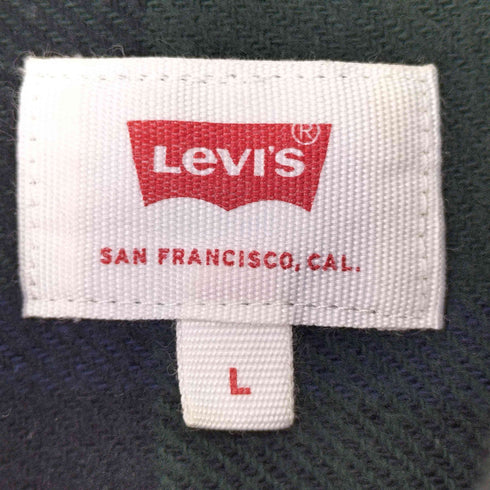 リーバイス Levis チェック フラップポケット ネルシャツ メンズ JPN:L