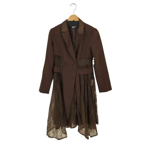 アクシーズファム axes femme シースルーロングジャケット レディース JPN:M