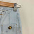 ザラ ZARA WIDE LEG CROPPED ワイドレッグクロップドデニムパンツ レディース 32