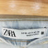 ザラ ZARA WIDE LEG CROPPED ワイドレッグクロップドデニムパンツ レディース 32