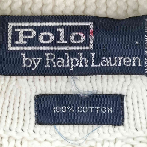 ポロバイラルフローレン Polo by RALPH LAUREN ケーブル チルデンニット メンズ JPN:L