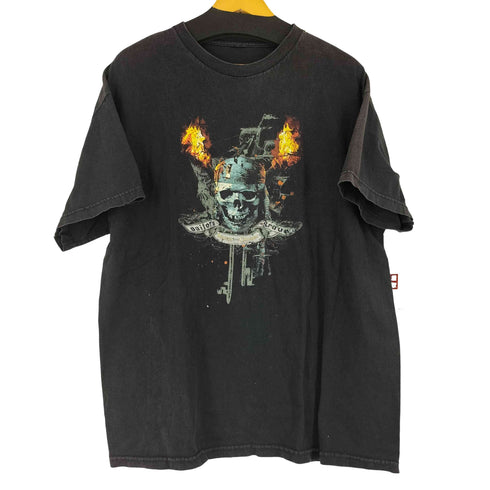 00s ムービープリントクルーネックTシャツ メンズ