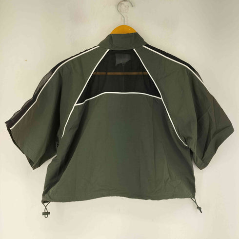 マウジー moussy PIPING HALF SLEEVE トラックジャケット レディース FREE