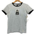 エックスガール X-girl 17AW Baby Ringer Tee リンガーネックTシャツ レディース JPN:M