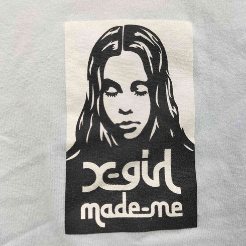 エックスガール X-girl 17AW Baby Ringer Tee リンガーネックTシャツ レディース JPN:M
