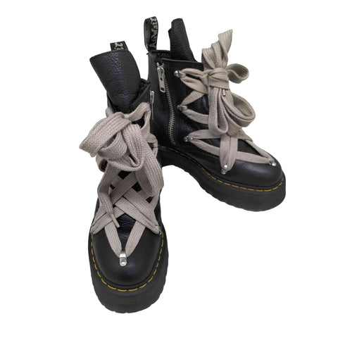 リックオウエンス RICK OWENS 1460 QUAD SOLE JUMBO LACE BOOT 8ホール メンズ EUR:42
