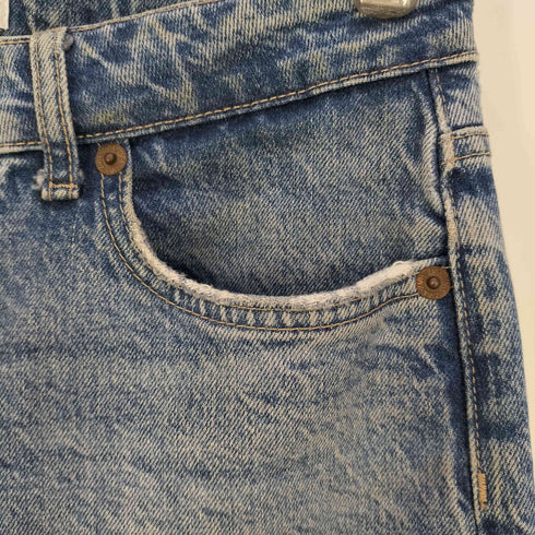 ザラ ZARA ハイウエスト テーパード デニムパンツ レディース EUR:40