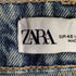 ザラ ZARA ハイウエスト テーパード デニムパンツ レディース EUR:40