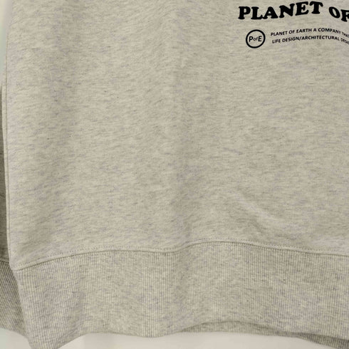PLANET OF EARTH P of E BIG FLOWER エンブロイダリースウェット メンズ JPN:L