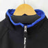 バター BUTTER ラインデザインハーフジップスウェット メンズ import:XL