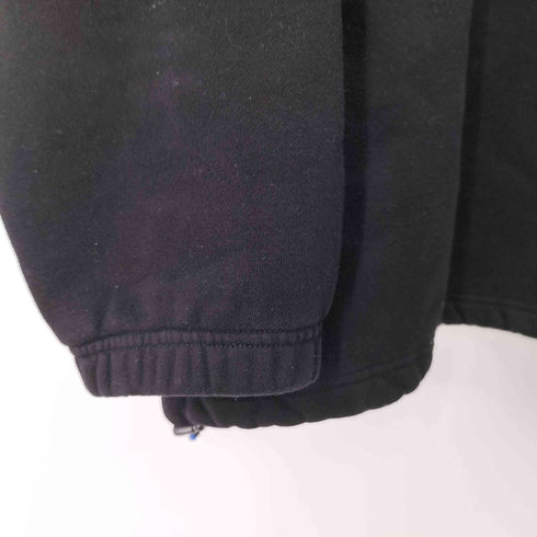 バター BUTTER ラインデザインハーフジップスウェット メンズ import:XL