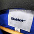 バター BUTTER ラインデザインハーフジップスウェット メンズ import:XL