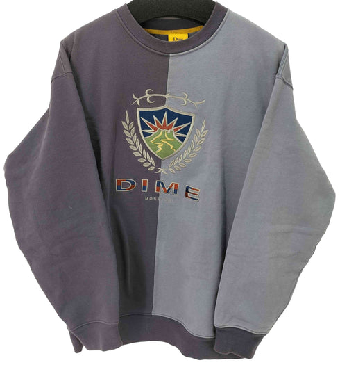 ダイム Dime SPLIT CREST CREWNECK スウェット メンズ import:L