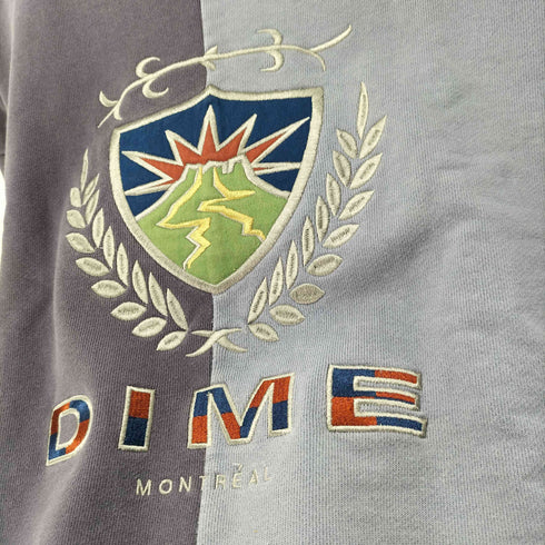 ダイム Dime SPLIT CREST CREWNECK スウェット メンズ import:L