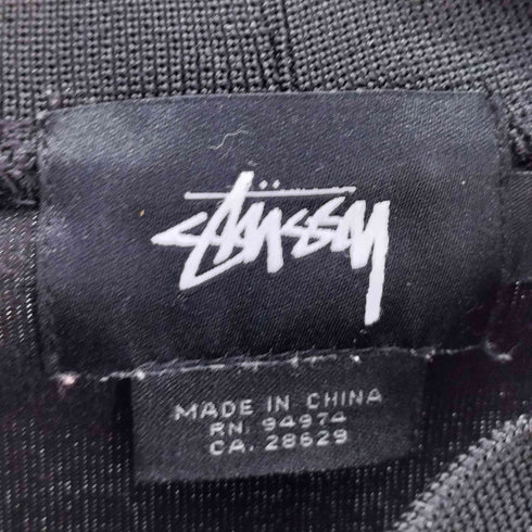 ステューシー Stussy ショート丈 刺繍 胸ポケット スウェット レディース import:M