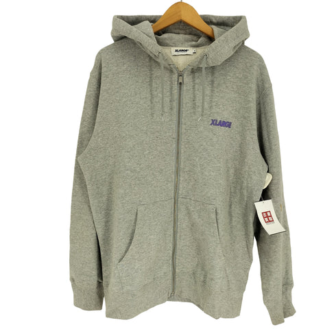 エクストララージ XLARGE 18AW バック ロゴ プリント ジップアップ パーカー メンズ JPN:M