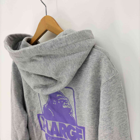 エクストララージ XLARGE 18AW バック ロゴ プリント ジップアップ パーカー メンズ JPN:M