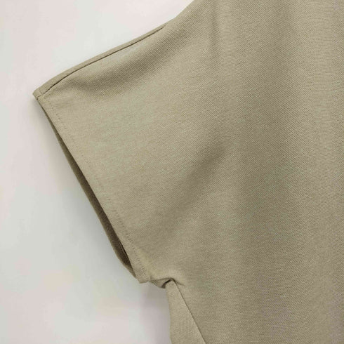 ユナイテッドアローズグリーンレーベルリラクシング UNITED ARROWS green label relaxing FC リネンライク キーネック ショートスリーブ プルオーバー カットソー レディース