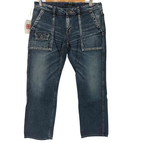 ジョンブル Johnbull デニムブッシュデニムパンツ メンズ LL