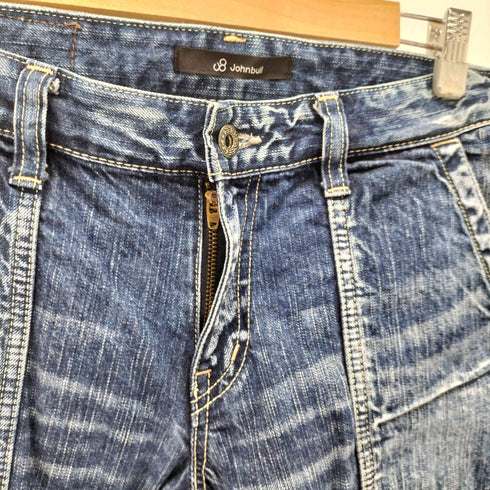 ジョンブル Johnbull デニムブッシュデニムパンツ メンズ LL