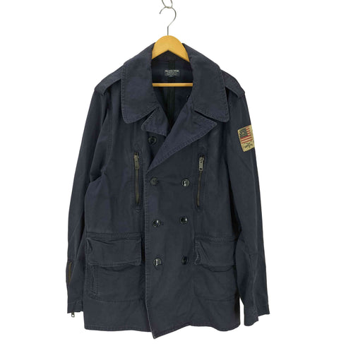 ポロジーンズカンパニーラルフローレン POLO JEANS COMPANY RALPH LAUREN ワッペン付きピーコート メンズ JPN:XL