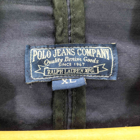 ポロジーンズカンパニーラルフローレン POLO JEANS COMPANY RALPH LAUREN ワッペン付きピーコート メンズ JPN:XL