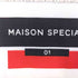 メゾンスペシャル MAISON SPECIAL プライムオーバーバソランウールクラッシュクルーネックニット メンズ 1